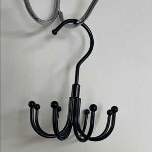 Black Metal Umbrella Hook